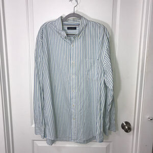 Club Room Cotton Long Sleeve Button Up Shirt XXL  EUC